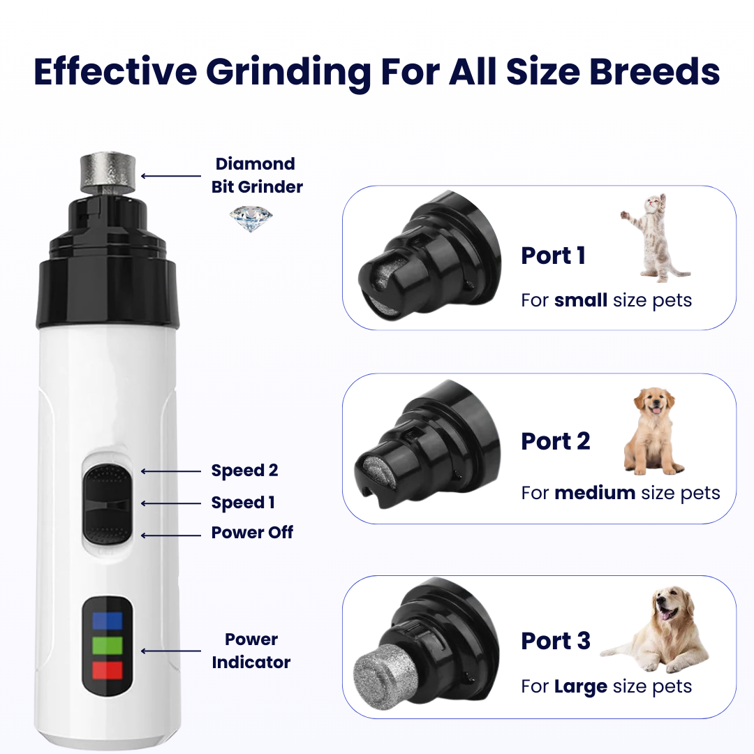 Nailvue™ Pet Nail Grinder