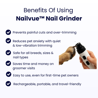 Nailvue™ Pet Nail Grinder